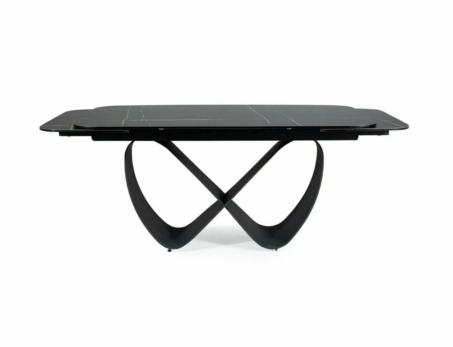 Kitchen Table Infinity | size: Length: 95cm, Width: 240cm, Height: 76cm | color: Black | image: 1 | variant: 1006614