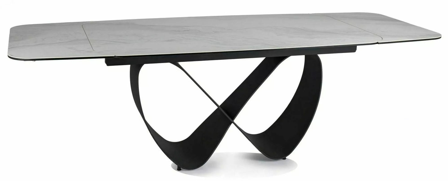 Kitchen Table Infinity | size: Length: 95cm, Width: 240cm, Height: 76cm | color: White | image: 0 | variant: 1006613