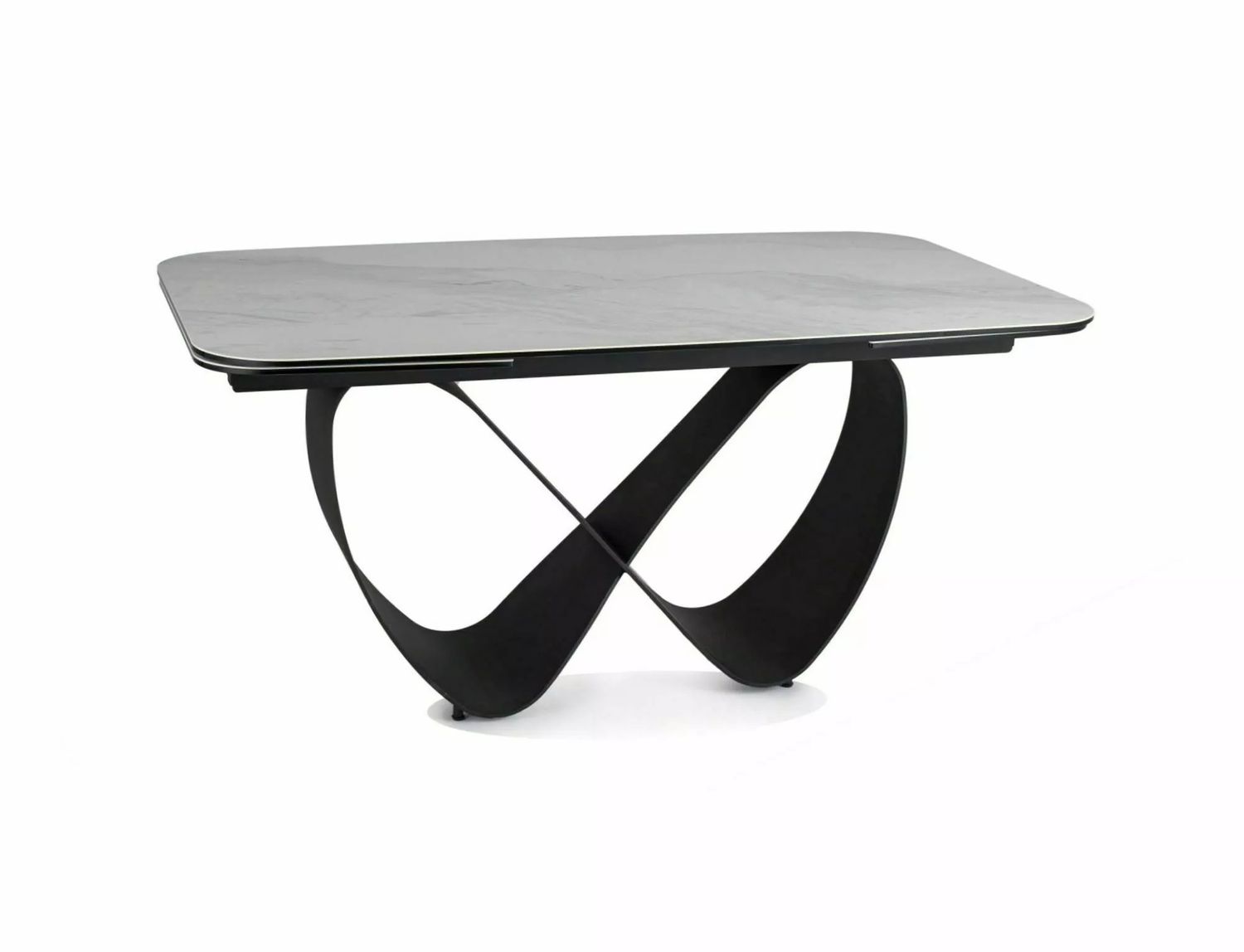 Kitchen Table Infinity | size: Length: 95cm, Width: 240cm, Height: 76cm | color: White | image: 1 | variant: 1006613
