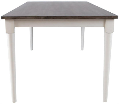 Kitchen Table Janelle | size: Length: 91cm, Width: 183cm, Height: 75cm | color: Brown | image: 3 | variant: 1016765