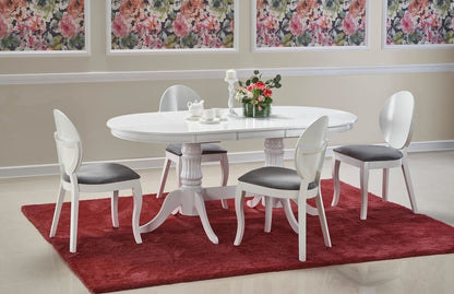 Kitchen Table Joseph | size: Length: 90cm, Width: 190cm, Height: 77cm | color: White | image: 7 | variant: 1011266