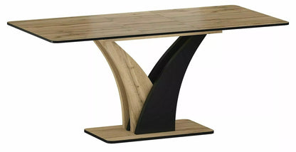 Kitchen Table Linkoping | size: Length: 68cm, Width: 160cm, Height: 76cm | color: Oak | image: 0 | variant: 1007990