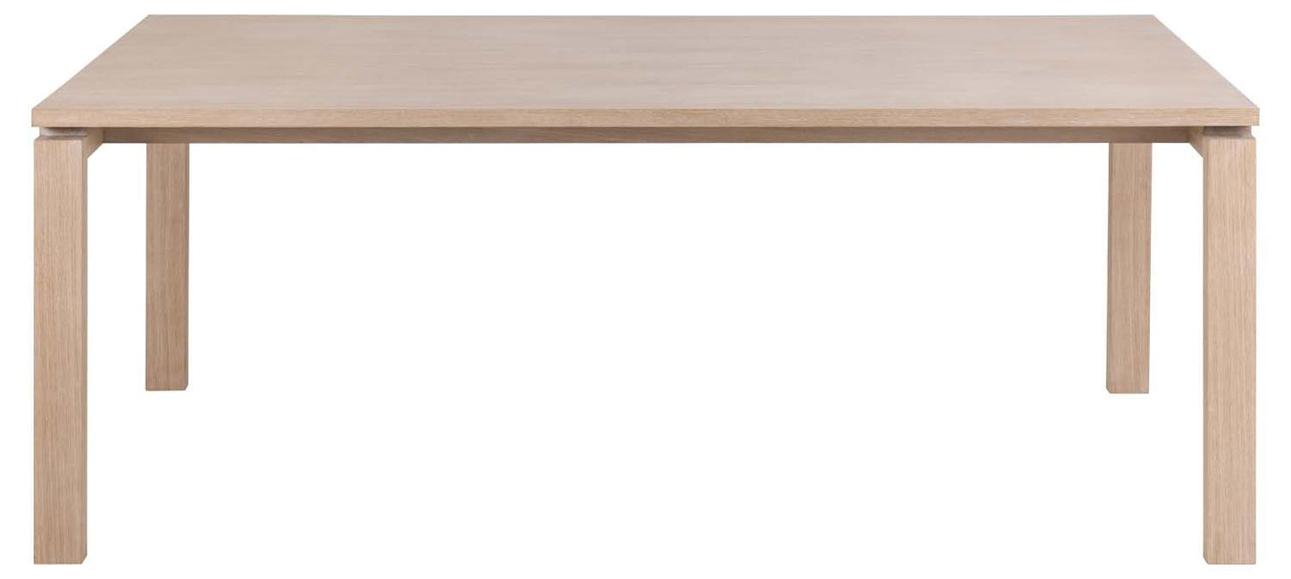 Kitchen Table Linley | size: Length: 100cm, Width: 200cm, Height: 75cm | color: Beige | image: 2 | variant: 1017875