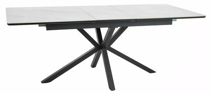 Kitchen Table Logan | size: Length: 90cm, Width: 200cm, Height: 75cm | color: White | image: 0 | variant: 1006616