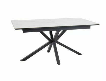 Kitchen Table Logan | size: Length: 90cm, Width: 200cm, Height: 75cm | color: White | image: 1 | variant: 1006616