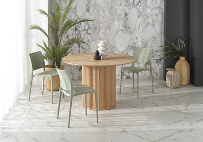Kitchen Table Lopez | size: Length: 120cm, Width: 120cm, Height: 78cm | color: Oak | image: 1 | variant: 1013020