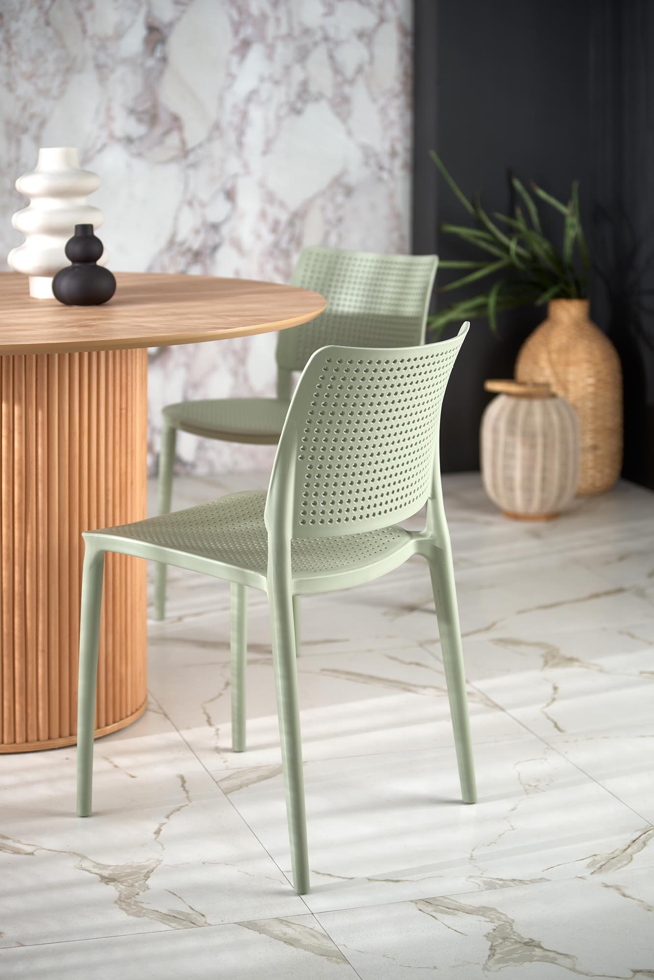 Kitchen Table Lopez | size: Length: 120cm, Width: 120cm, Height: 78cm | color: Oak | image: 3 | variant: 1013020
