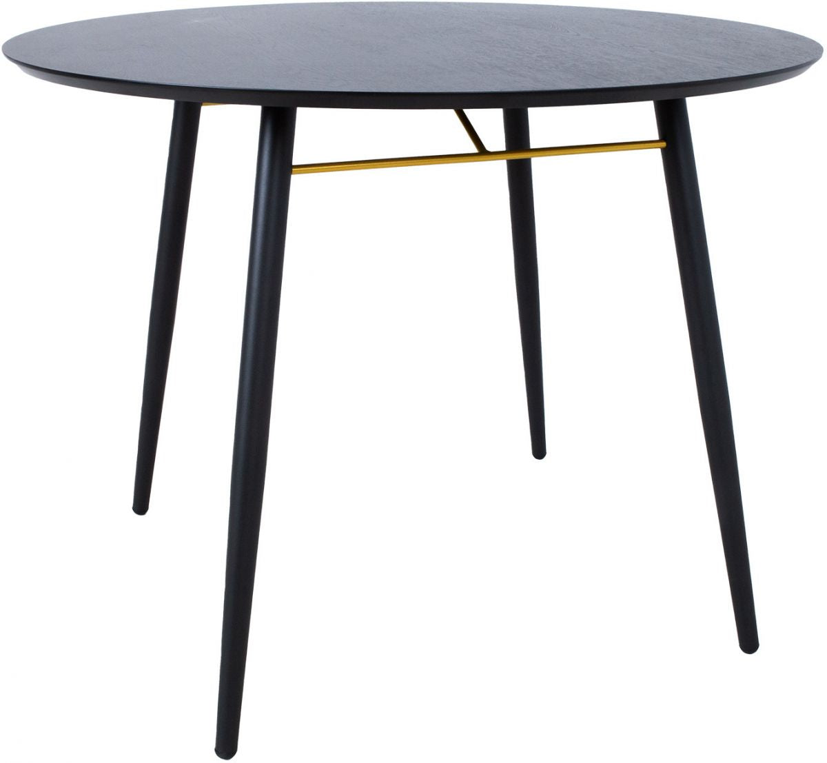Kitchen Table Luxenbourg | size: Length: 100cm, Width: 100cm, Height: 75cm, Diameter: 100cm | color: Black | image: 1 | variant: 1012795