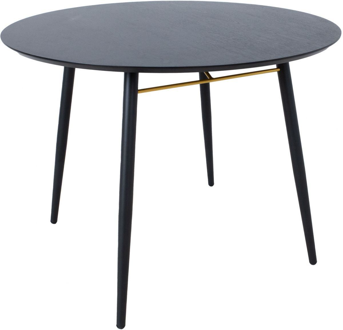 Kitchen Table Luxenbourg | size: Length: 100cm, Width: 100cm, Height: 75cm, Diameter: 100cm | color: Black | image: 2 | variant: 1012795
