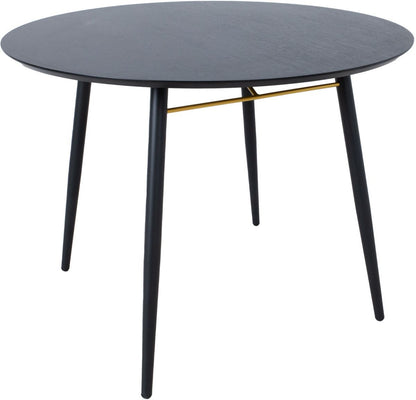 Kitchen Table Luxenbourg | size: Length: 100cm, Width: 100cm, Height: 75cm, Diameter: 100cm | color: Black | image: 2 | variant: 1012795