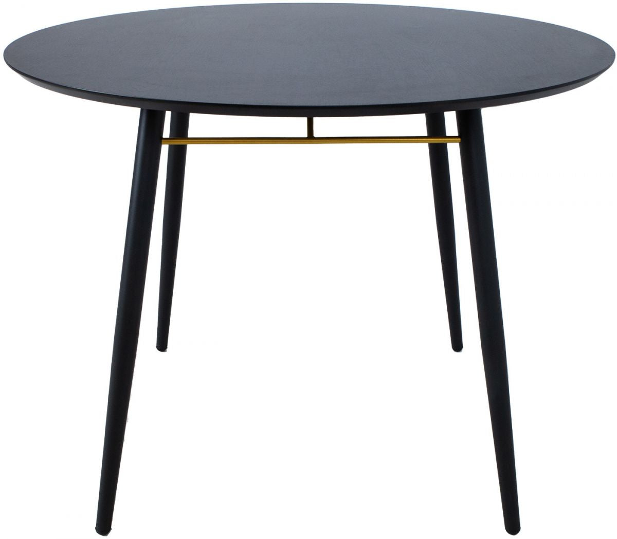 Kitchen Table Luxenbourg | size: Length: 100cm, Width: 100cm, Height: 75cm, Diameter: 100cm | color: Black | image: 3 | variant: 1012795