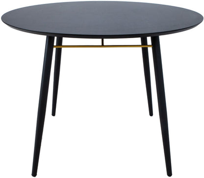 Kitchen Table Luxenbourg | size: Length: 100cm, Width: 100cm, Height: 75cm, Diameter: 100cm | color: Black | image: 3 | variant: 1012795