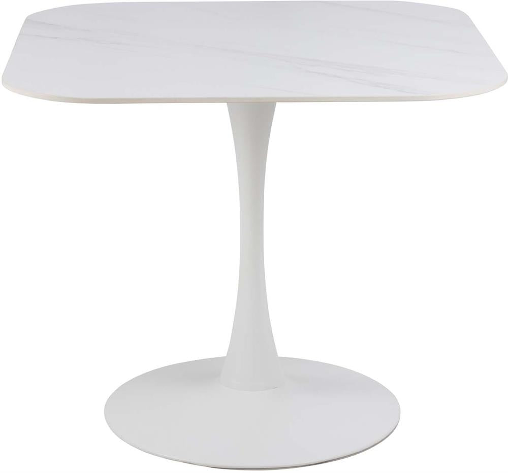 Kitchen Table Malta | size: Length: 90cm, Width: 90cm, Height: 75cm | color: White | image: 3 | variant: 1006517