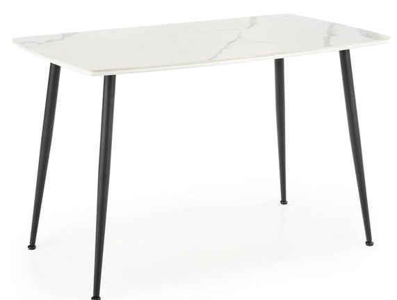 Kitchen Table Marco | size: Length: 70cm, Width: 120cm, Height: 65cm | color: White | image: 1 | variant: 1012001