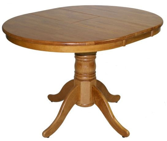 Kitchen Table Mix&Match 1 | size: Length: 90cm, Width: 120cm, Height: 74cm, Diameter: 90cm | color: Oak | image: 2 | variant: 1011995
