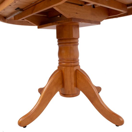 Kitchen Table Mix&Match 1 | size: Length: 90cm, Width: 120cm, Height: 74cm, Diameter: 90cm | color: Oak | image: 9 | variant: 1011995