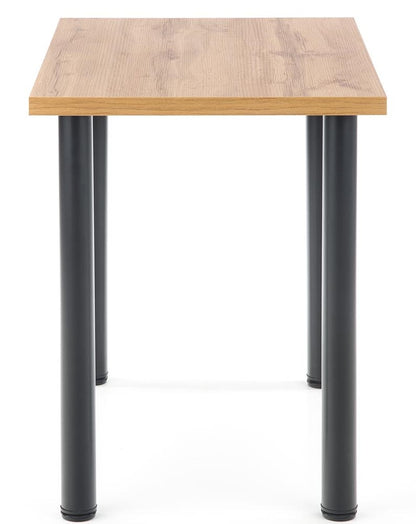 Kitchen Table Modex 2 | size: Length: 60cm, Width: 90cm, Height: 75cm | color: Black/Oak | image: 2 | variant: 1006457
