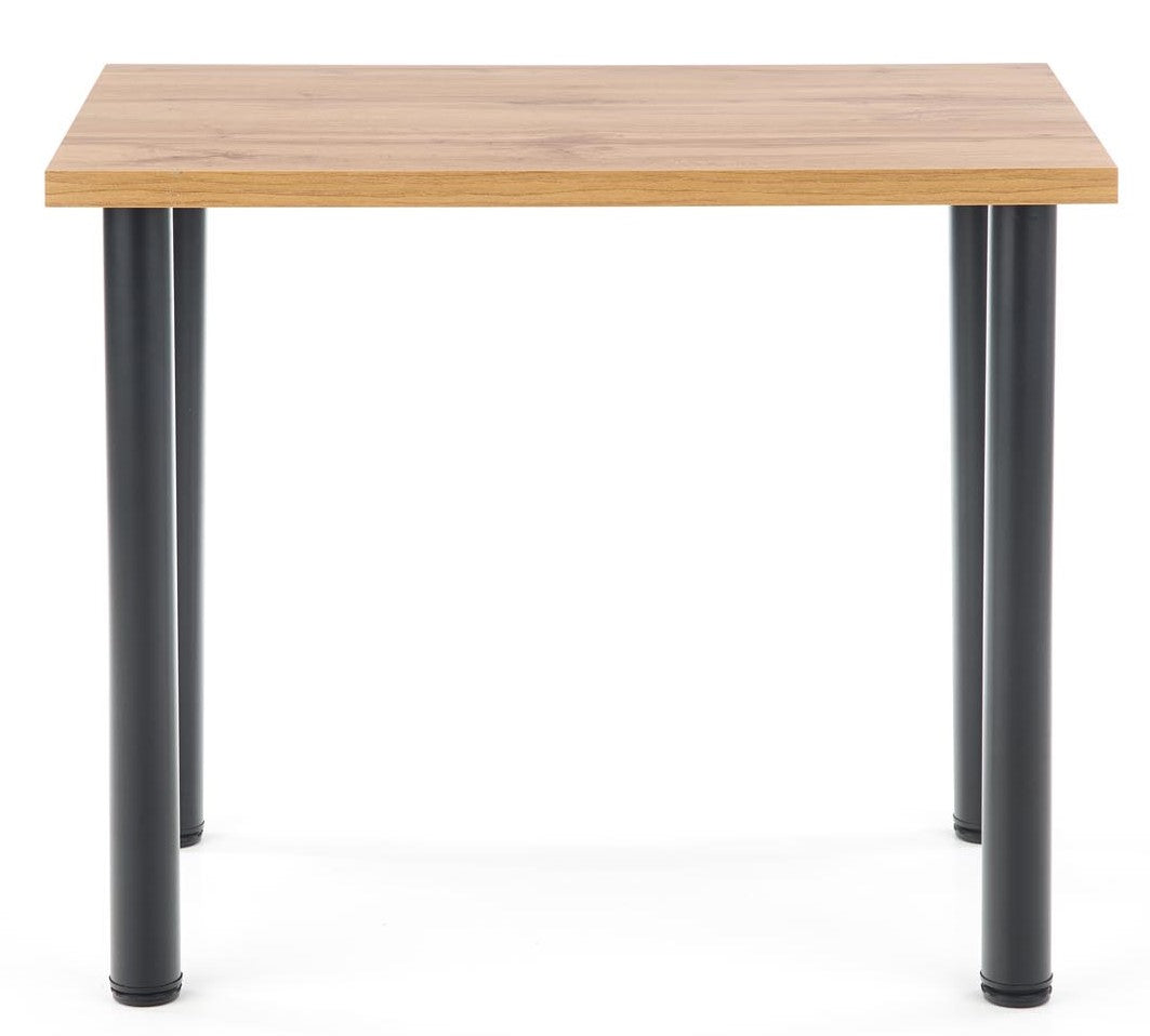 Kitchen Table Modex 2 | size: Length: 60cm, Width: 90cm, Height: 75cm | color: Black/Oak | image: 3 | variant: 1006457
