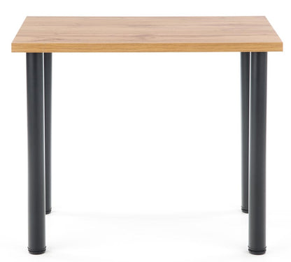 Kitchen Table Modex 2 | size: Length: 60cm, Width: 90cm, Height: 75cm | color: Black/Oak | image: 3 | variant: 1006457
