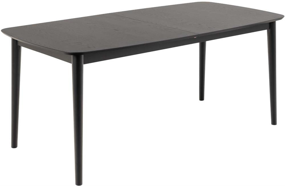 Kitchen Table Montreux | size: Length: 90cm, Width: 219cm, Height: 75cm | color: Black | image: 1 | variant: 1006483
