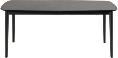 Kitchen Table Montreux | size: Length: 90cm, Width: 219cm, Height: 75cm | color: Black | image: 2 | variant: 1006483