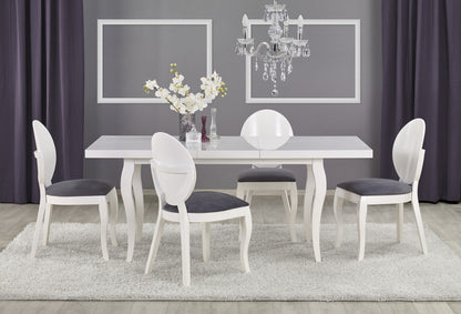 Kitchen Table Mozart 1 | size: Length: 90cm, Width: 240cm, Height: 75cm | color: White | image: 9 | variant: 1011280