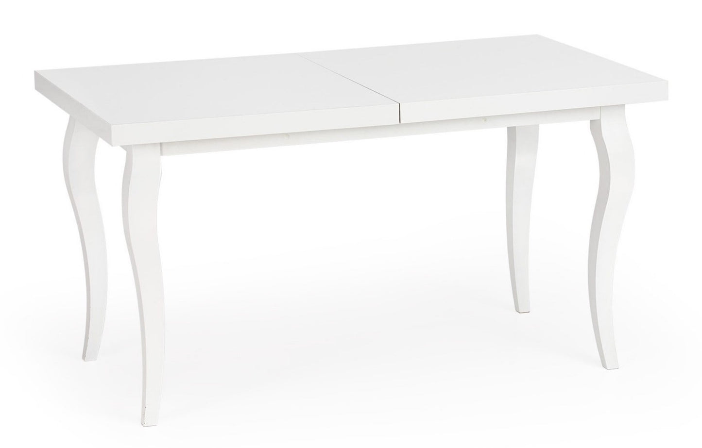 Kitchen Table Mozart | size: Length: 80cm, Width: 180cm, Height: 75cm | color: White | image: 1 | variant: 1011267
