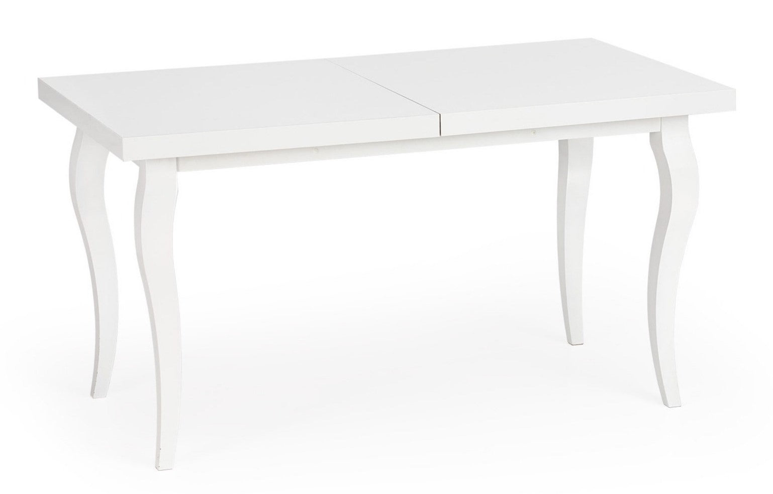 Kitchen Table Mozart | size: Length: 80cm, Width: 180cm, Height: 75cm | color: White | image: 1 | variant: 1011267