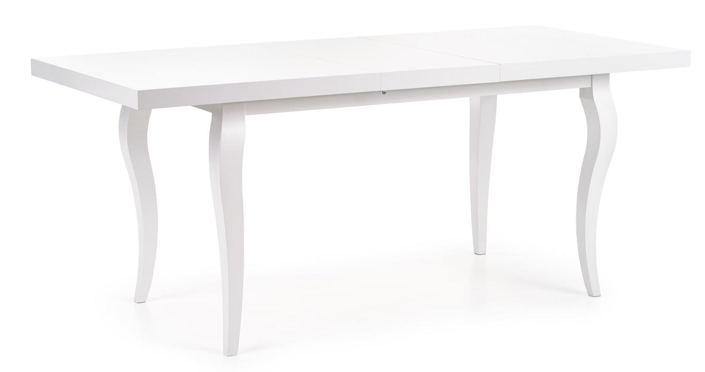Kitchen Table Mozart | size: Length: 80cm, Width: 180cm, Height: 75cm | color: White | image: 6 | variant: 1011267