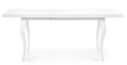 Kitchen Table Mozart | size: Length: 80cm, Width: 180cm, Height: 75cm | color: White | image: 7 | variant: 1011267