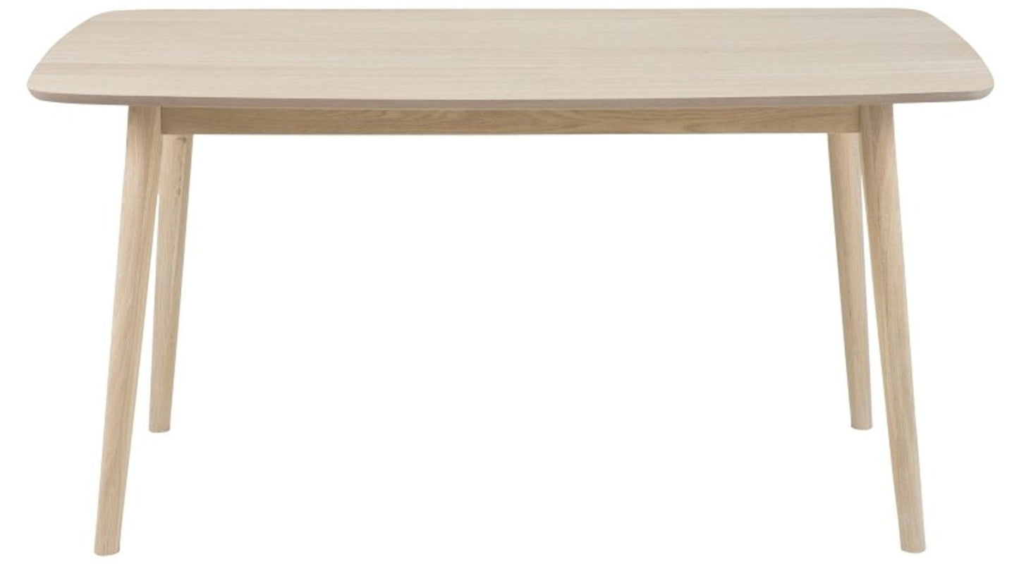 Kitchen Table Nagano 1 | size: Length: 80cm, Width: 150cm, Height: 75.5cm | color: Beige | image: 0 | variant: 1006490