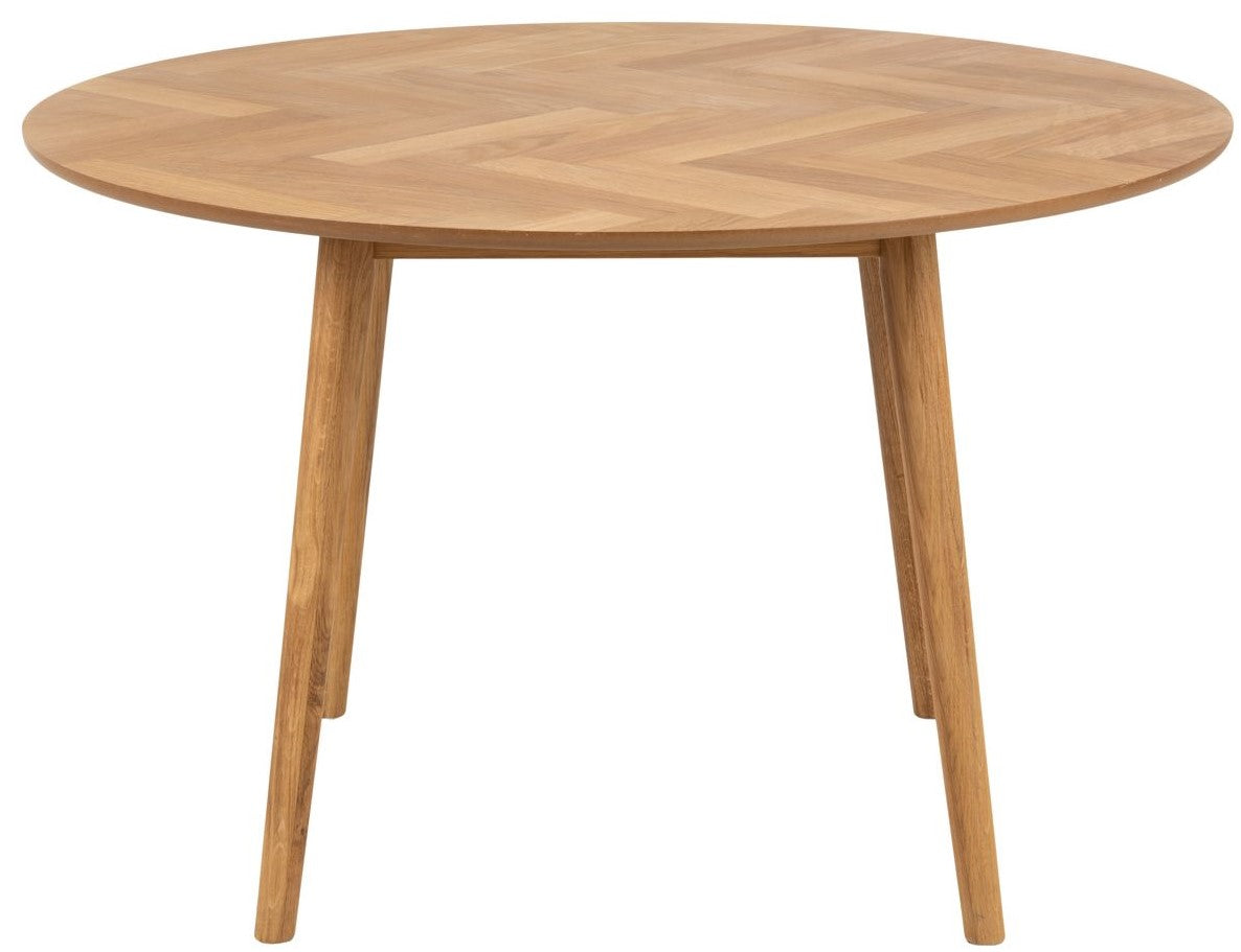 Kitchen Table Nagano | size: Length: 120cm, Width: 120cm, Height: 75cm, Diameter: 120cm | color: Oak | image: 2 | variant: 1006486