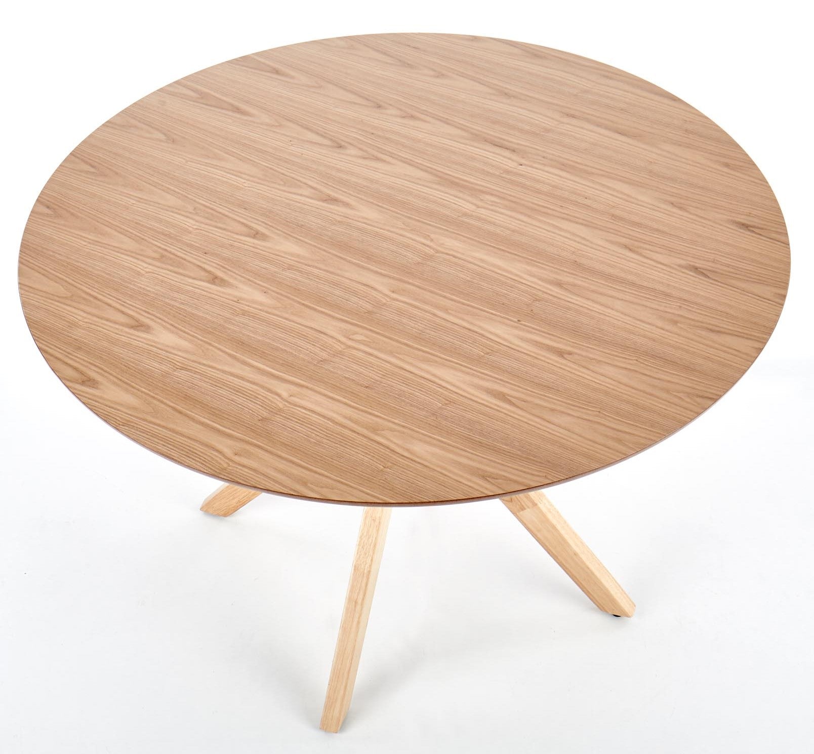 Kitchen Table Nicolas | size: Length: 120cm, Width: 120cm, Height: 77cm, Diameter: 120cm | color: Oak | image: 6 | variant: 1011217
