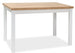 Kitchen Table Poole | size: Length: 60cm, Width: 100cm, Height: 75cm | color: Oak | image: 1 | variant: 1004291