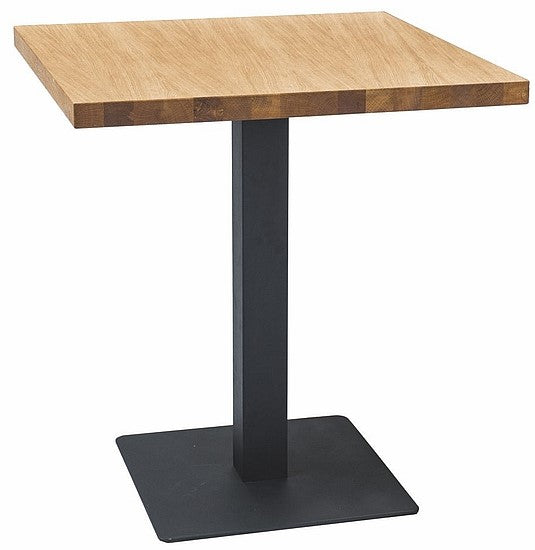 Kitchen Table Puro | size: Length: 60cm, Width: 60cm, Height: 76cm | color: Oak | image: 1 | variant: 1006639
