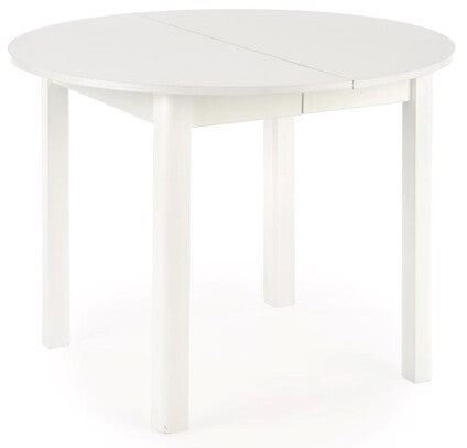 Kitchen Table Ringo | size: Length: 102cm, Width: 142cm, Height: 76cm, Diameter: 102cm | color: White | image: 1 | variant: 1006389