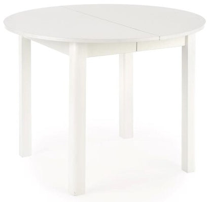 Kitchen Table Ringo | size: Length: 102cm, Width: 142cm, Height: 76cm, Diameter: 102cm | color: White | image: 1 | variant: 1006389