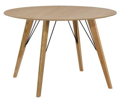 Kitchen Table Rochester | size: Length: 100cm, Width: 100cm, Height: 75cm, Diameter: 100cm | color: Oak | image: 1 | variant: 1005390