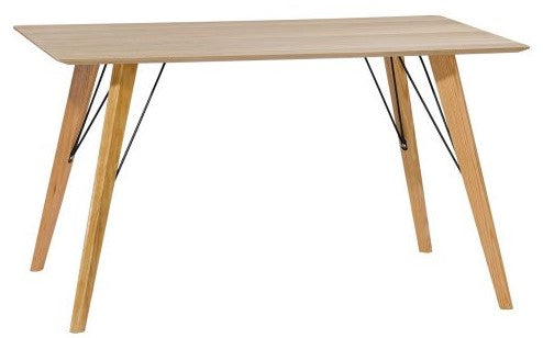 Kitchen Table Rochester | size: Length: 80cm, Width: 140cm, Height: 74cm | color: Oak | image: 1 | variant: 1005389