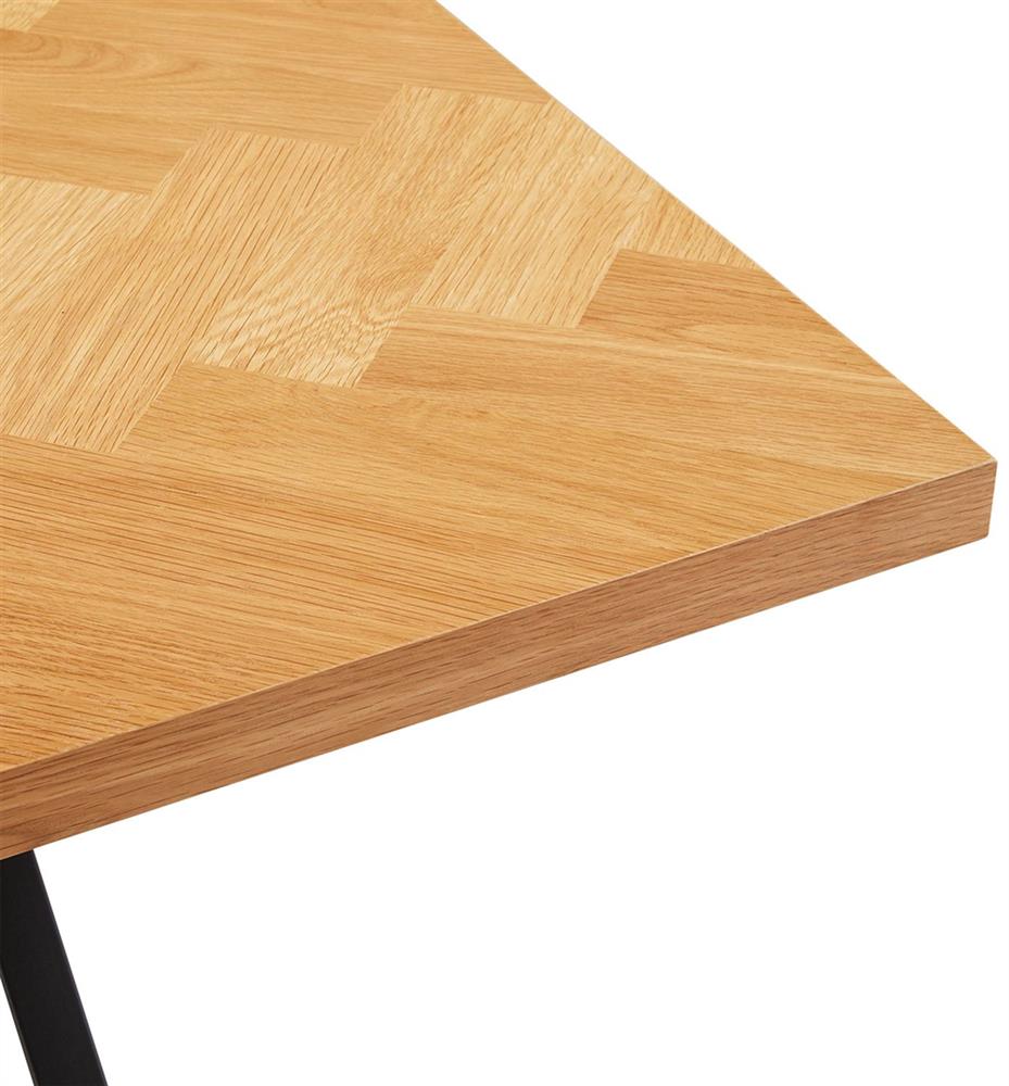 Kitchen Table Rowan | size: Length: 90cm, Width: 200cm, Height: 75cm | color: Oak | image: 6 | variant: 1006523