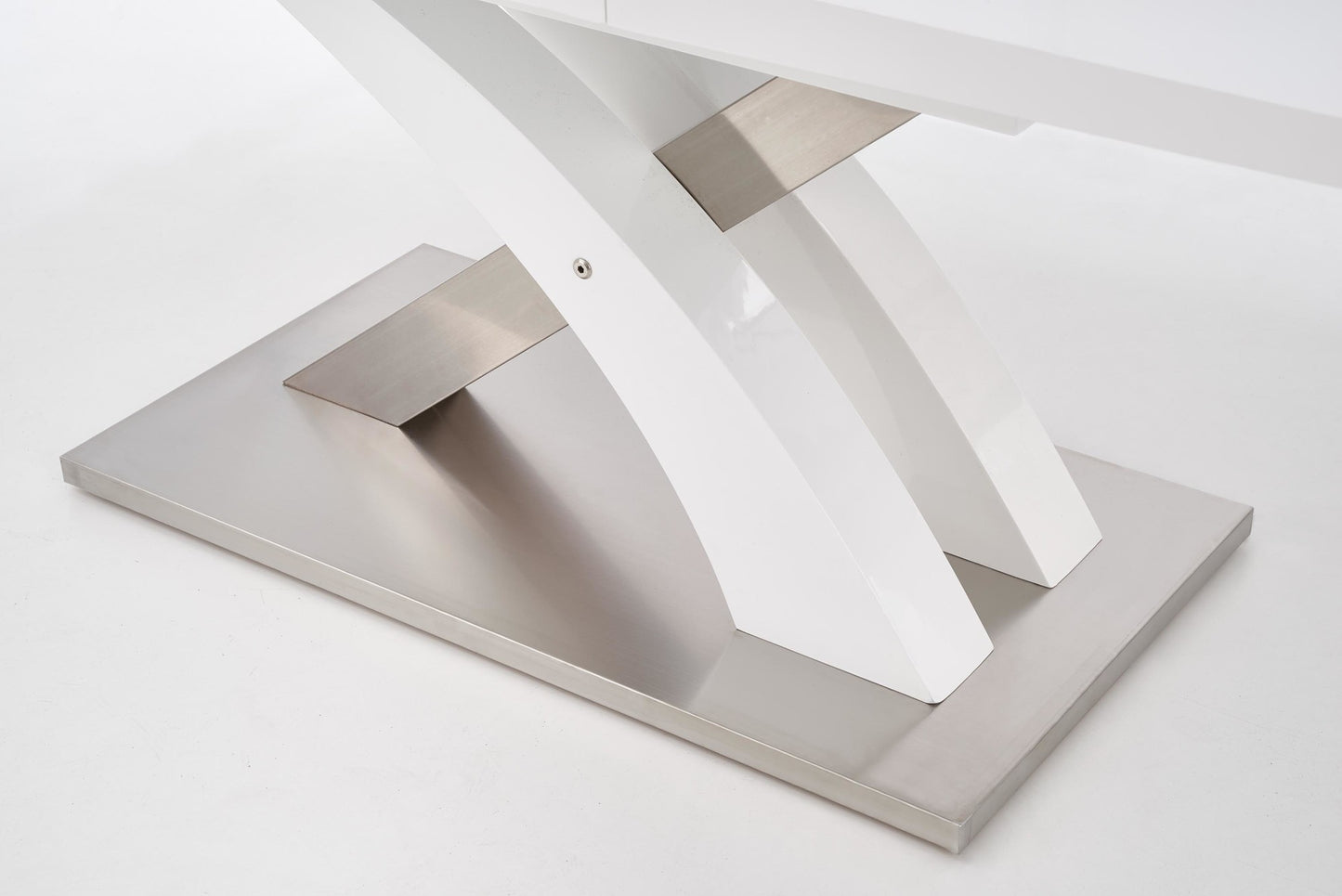 Kitchen Table Sandor | size: Length: 90cm, Width: 220cm, Height: 77cm | color: White | image: 7 | variant: 1006469