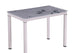 Kitchen Table Scunthorpe | size: Length: 60cm, Width: 80cm, Height: 75cm | color: White | image: 1 | variant: 1004327