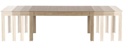 Kitchen Table Seweryn | size: Length: 90cm, Width: 300cm, Height: 76cm | color: Oak | image: 3 | variant: 1006400