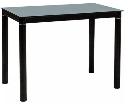 Kitchen Table Solihull | size: Length: 60cm, Width: 100cm, Height: 75cm | color: Black | image: 0 | variant: 1004334