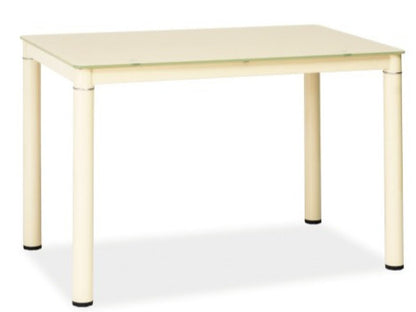 Kitchen Table Solihull | size: Length: 60cm, Width: 100cm, Height: 75cm | color: Cream color | image: 1 | variant: 1004332