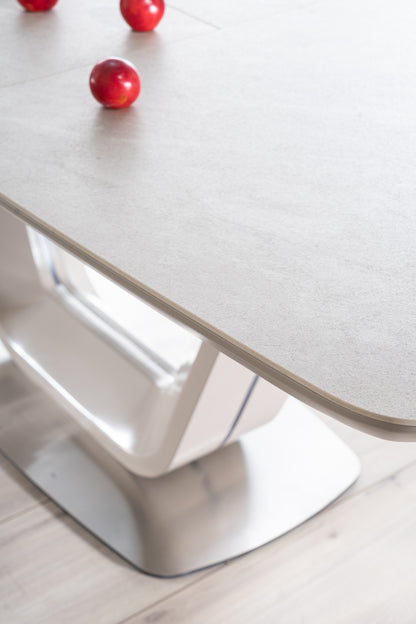 Kitchen Table Swindon | size: Length: 90cm, Width: 220cm, Height: 76cm | color: Gray | image: 7 | variant: 1004355