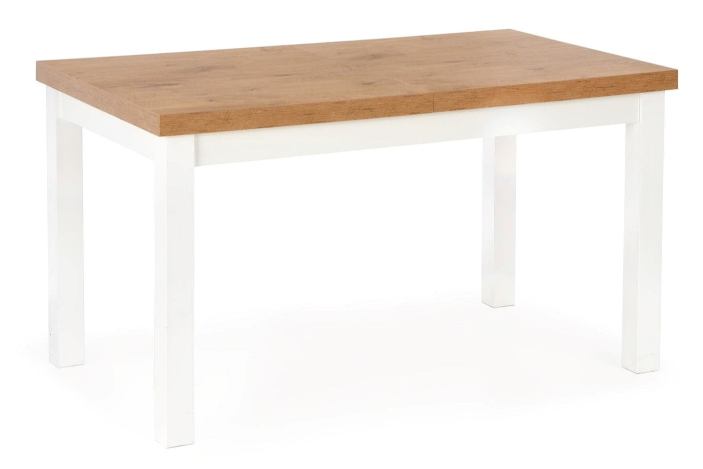 Kitchen Table Tiago | size: Length: 80cm, Width: 220cm, Height: 76cm | color: White/Oak | image: 1 | variant: 1006412