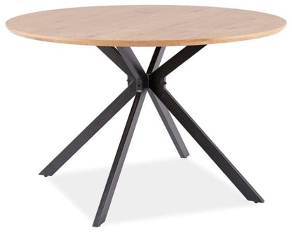 Kitchen Table Torquay | size: Length: 120cm, Width: 120cm, Height: 76cm, Diameter: 120cm | color: Oak | image: 1 | variant: 1004361