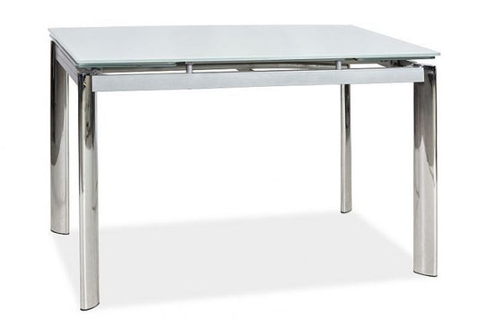 Kitchen Table West Casablanca | size: Length: 80cm, Width: 180cm, Height: 76cm | color: White | image: 1 | variant: 1007668