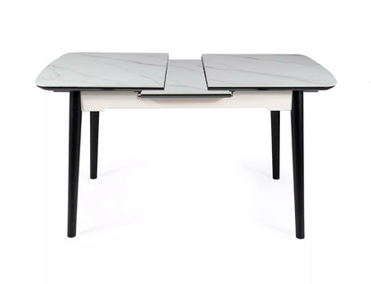 Kitchen Table West Cologne | size: Length: 80cm, Width: 160cm, Height: 76cm | color: White | image: 2 | variant: 1007953
